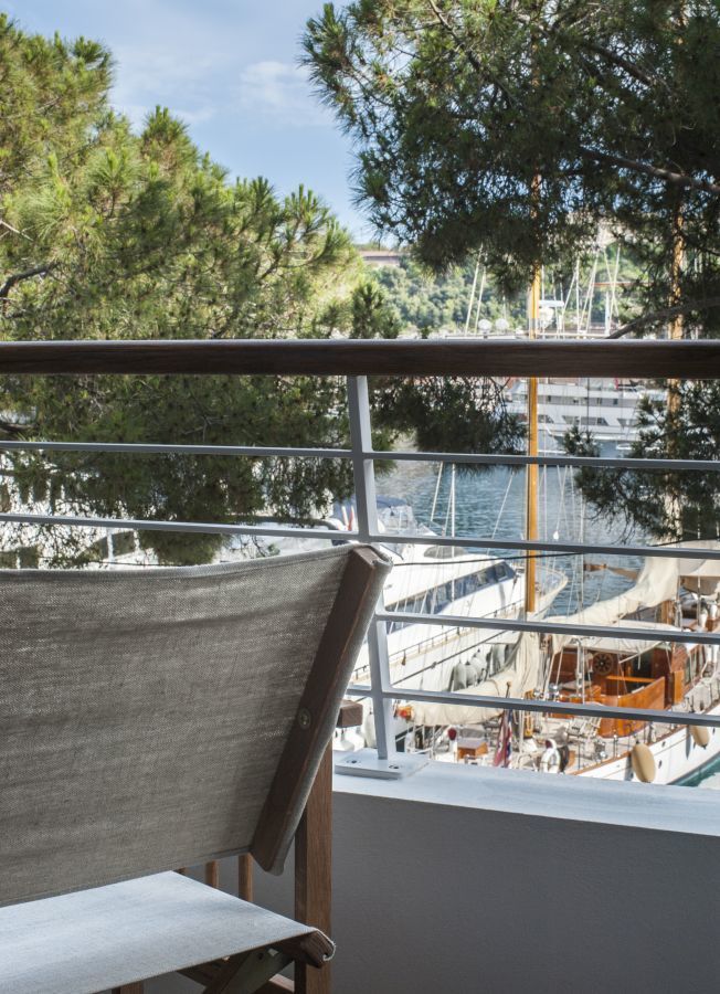 Hôtel Miramar Monaco - Chambre double avec balcon et vue sur la mer