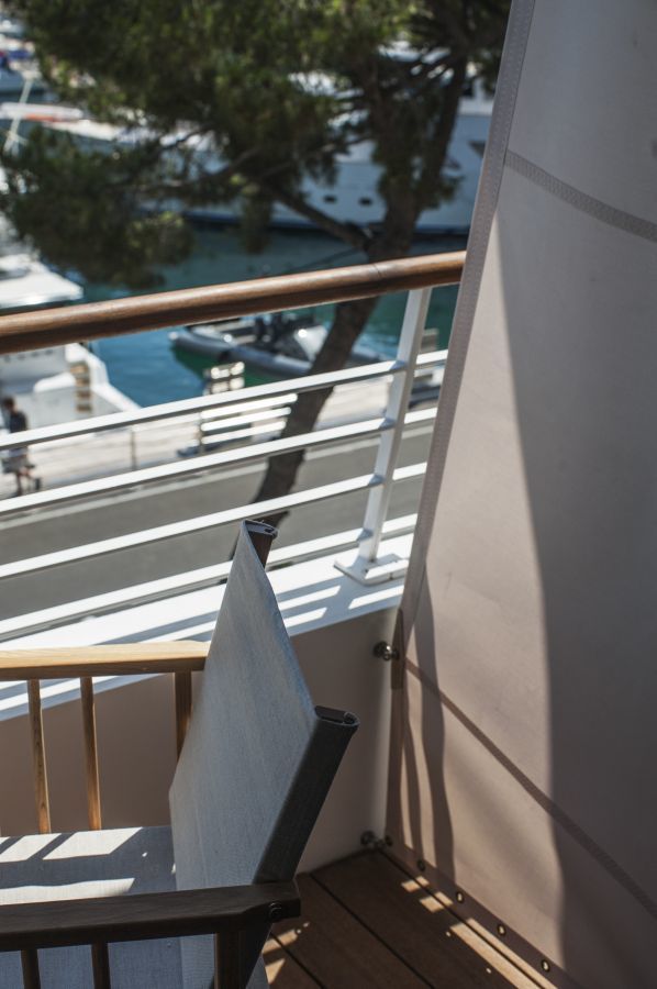 Hôtel Miramar Monaco - Chambre double avec balcon et vue sur la mer